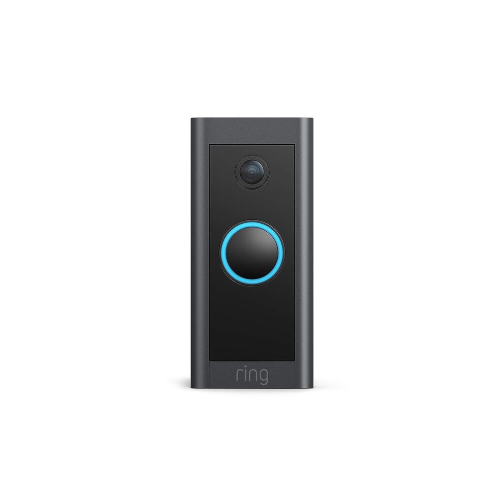 Certified Refurbished Ring Video Doorbell Wired – Convenient, essential features in a compact design (existing doorbell wiring required) - 2021 release