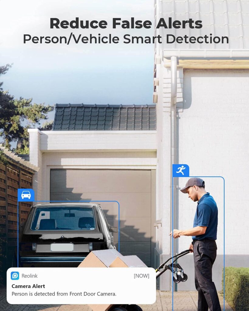 REOLINK Go Plus Celluar Security Camera - 4G 2K No WiFi, LTE Mobile Camera Wireless Outdoor, Rechargeable Battery with Solar Panel, 4MP Night Vision, 2-Way Talk, Smart Person/Vehicle Detection