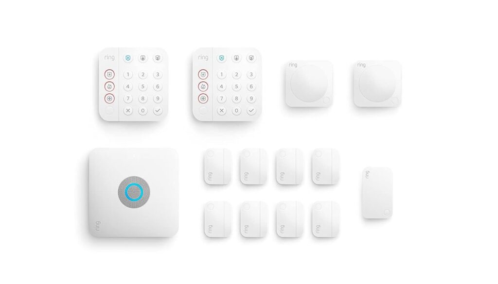 Ring Alarm Pro 14-Piece Kit - built-in eero Wi-Fi 6 router and 30-day free Ring Protect Pro subscription