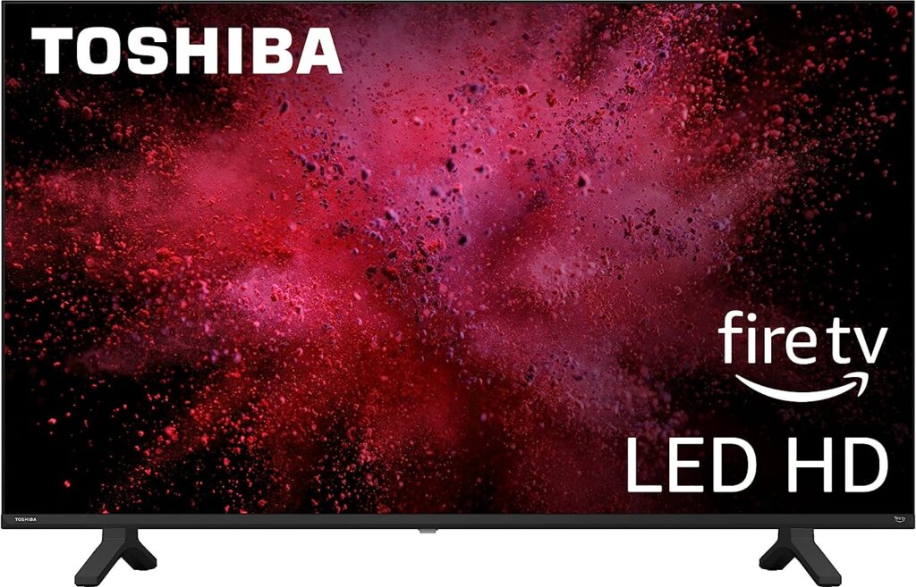 Toshiba 32-inch Class V35 Series LED HD Smart Fire TV (32V35KU, 2021 Model)