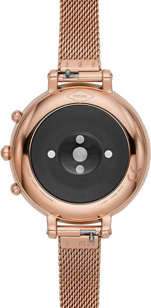 Fossil Womens Monroe Hybrid Smartwatch HR with Always-On Readout Display, Heart Rate, Activity Tracking, Smartphone Notifications, Message Previews