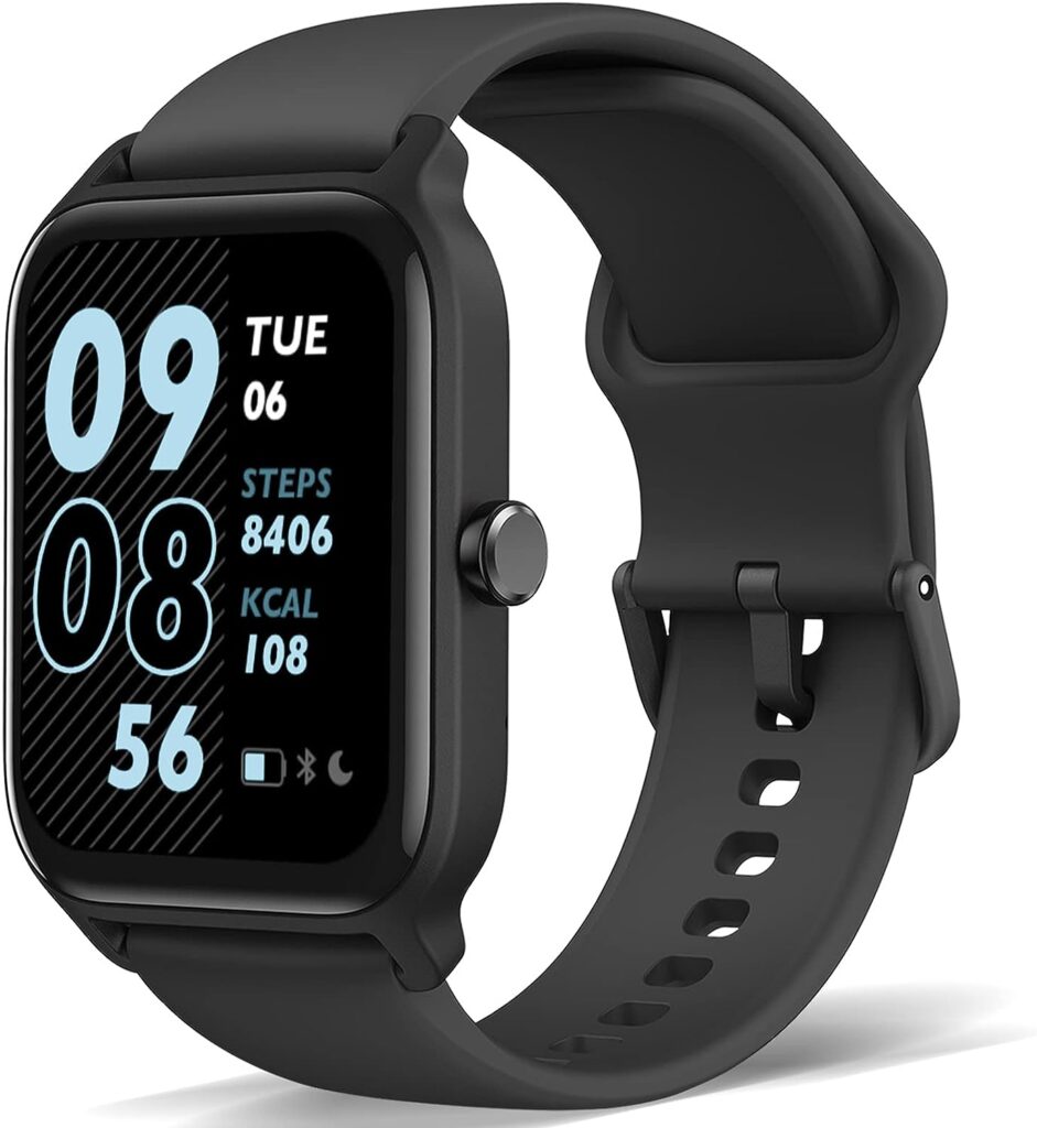 Smart Watch for Men Women, Answer Make Call, Alexa Built-in, 1.8 Touch Screen Fitness Tracker for iphone Android with 100+ Sport Modes, Heart Rate Blood Oxygen Sleep Monitor, IP68 Waterproof watch